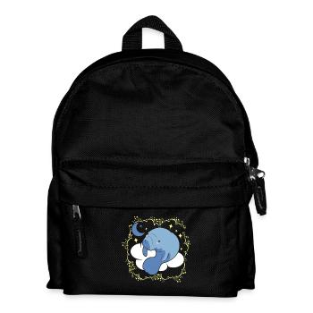 Funny Manatee Dreams - Kids' Backpack - black - Front