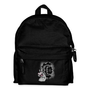 Halloween Maus Mäuse Kinder Kind - Kinder Rucksack - Schwarz - Vorne