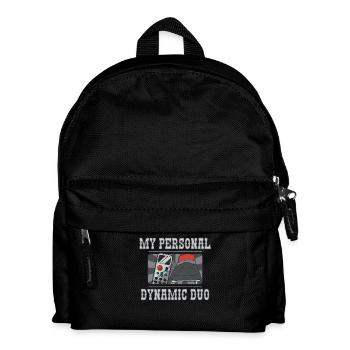 My personal dream team remote control and - Kids' Backpack - black - Front