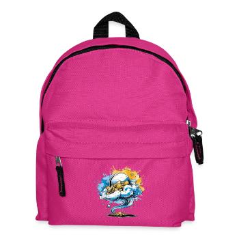 LA BULLE ET UN TOURBILLON - Sac à dos Enfant - fuchsia - Devant