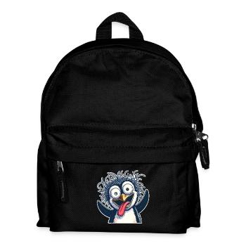 Penguin Crazy - Kids' Backpack - black - Front