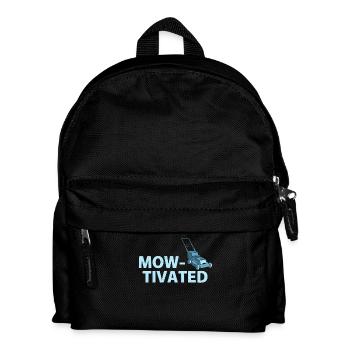 Tondeuse à gazon tondeuse pour les amoureux du jardin - Sac à dos Enfant - noir - Devant