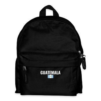 Guatemala Guatemalan Flag - Kids' Backpack - black - Front