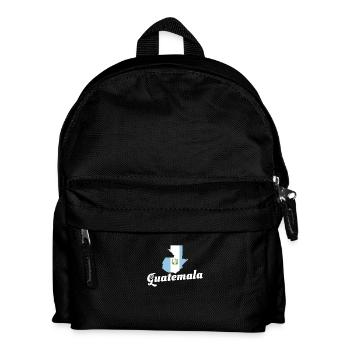 Guatemala Map Guatemalan Flag - Kids' Backpack - black - Front