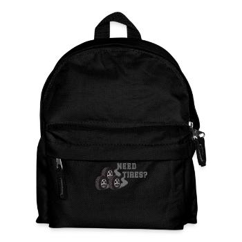 Avez-vous besoin de pneus ? Un style de voiture fort pour - Sac à dos Enfant - noir - Devant