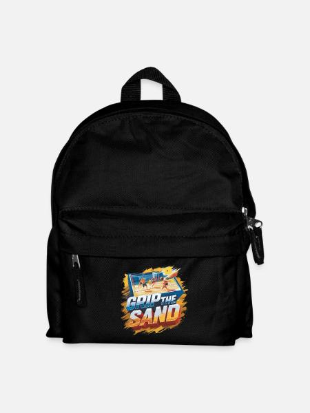 Beachvolleyball The Sand - Kinder Rucksack - Schwarz