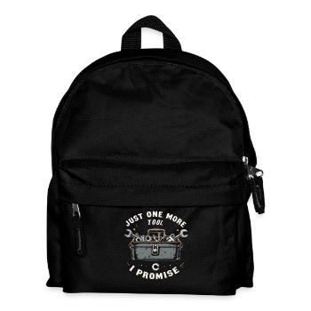Just One More I Promise Craftsmen Crafts - Kids' Backpack - black - Front