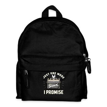 Just One More I Promise Craftsmen Crafts - Kids' Backpack - black - Front