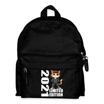 Limited Edition 2021 Geburtstag 2021 Geboren - Kinder Rucksack - Schwarz - Vorne