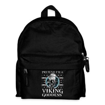 Faire semblant d’être une déesse viking - Sac à dos Enfant - noir - Devant