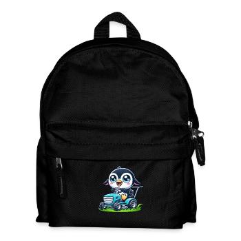 Penguin Tracteur Horticulture Paysagiste - Sac à dos Enfant - noir - Devant