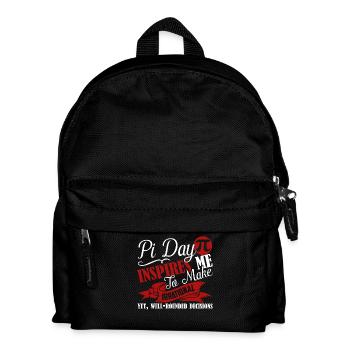 Pi Day Pi Day Inspires Me - Kids' Backpack - black - Front