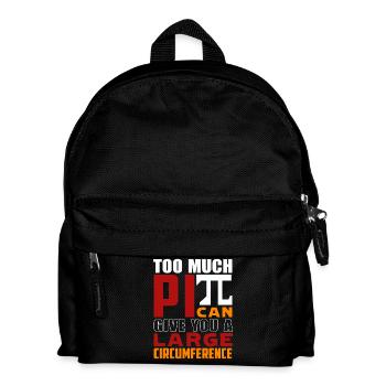 Pi Day Funny Pi Day March 14 - Kids' Backpack - black - Front