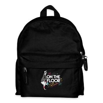On The Floor – Cool Breakdance Design - Kids' Backpack - black - Front