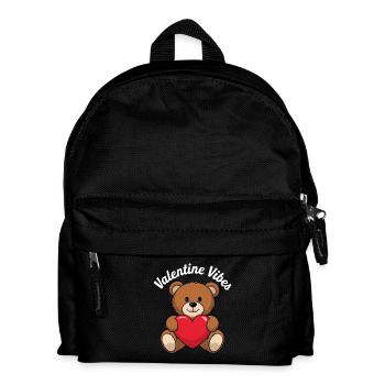 Ambiance de la Saint-Valentin pour les amoureux le jour de la Saint-Valentin - Sac à dos Enfant - noir - Devant