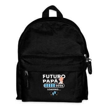 Zukünftiger Papst 2026 Erster Vater 2026 - Kinder Rucksack - Schwarz - Vorne