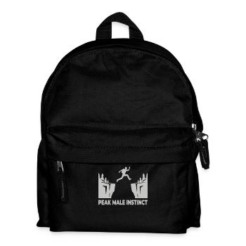 Abenteurer Geist: Der Sprung Ins Unbekannte Mit - Kinder Rucksack - Schwarz - Vorne