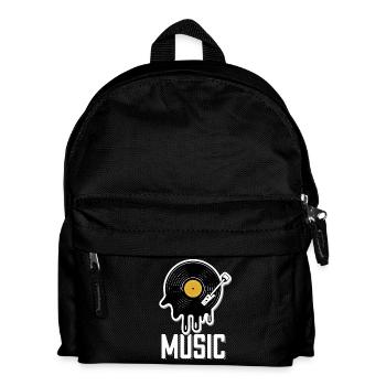 Tenue rétro d’enregistrement de musique pour musiciens et musiciens - Sac à dos Enfant - noir - Devant