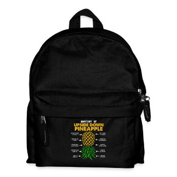 Anatomie de l’ananas inversé toujours prêt pour - Sac à dos Enfant - noir - Devant