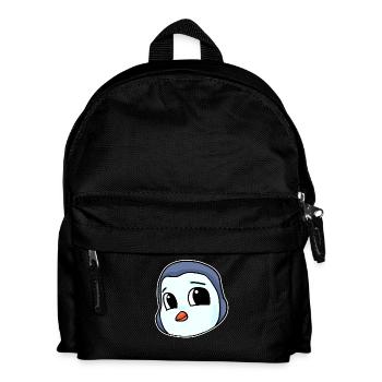 Penguin Head Bird Seabird - Kids' Backpack - black - Front
