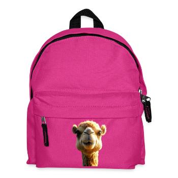 Camel Dromedary Bactrian Camel Gift Camels - Kids' Backpack - fuchsia - Front