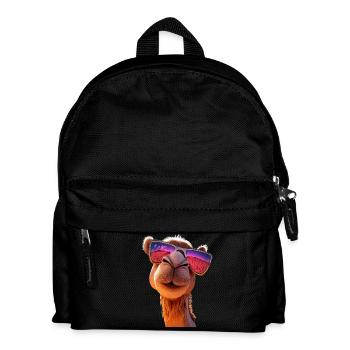 Camel Dromedary Bactrian Camel Gift Camels - Kids' Backpack - black - Front