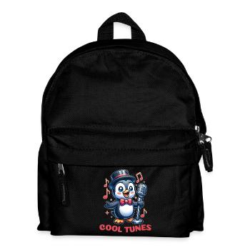 Penguin Jazz Singer - Kids' Backpack - black - Front