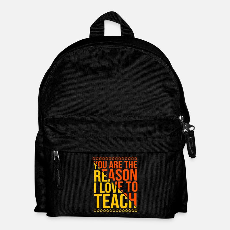 Lehrer der Mittelstufe - Kinder Rucksack - Schwarz