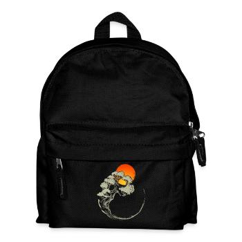 Mystical landscape with bonsai and - Kids' Backpack - black - Front