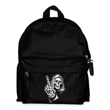 SKULL - Kids' Backpack - black - Front