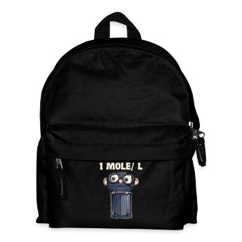 1 Mole/L Chemistry Humor for Scientists and Scientists - Kids' Backpack - black - Front