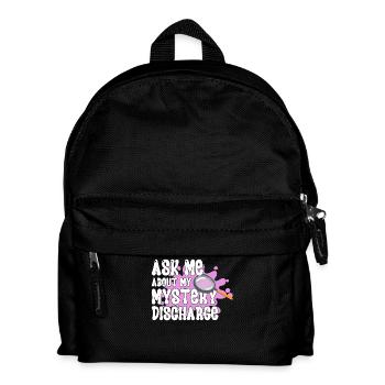 Interrogez-moi sur ma mystérieuse sortie - Sac à dos Enfant - noir - Devant