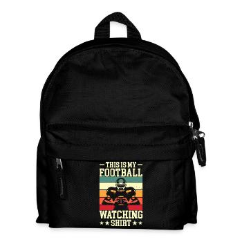 American Football - Kids' Backpack - black - Front