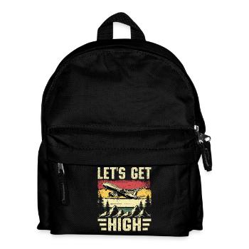 RC Plane - Kids' Backpack - black - Front