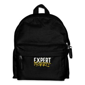 Expert Napper Humorous lifestyle for - Kids' Backpack - black - Front