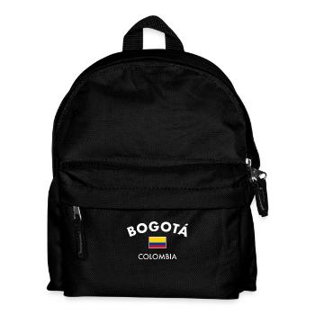 Bogotá Colombia Kolumbien Kolumbianische Flagge - Kinder Rucksack - Schwarz - Vorne
