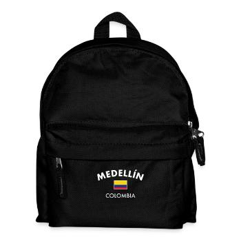Medellín Colombia Colombia Colombian Flag - Kids' Backpack - black - Front
