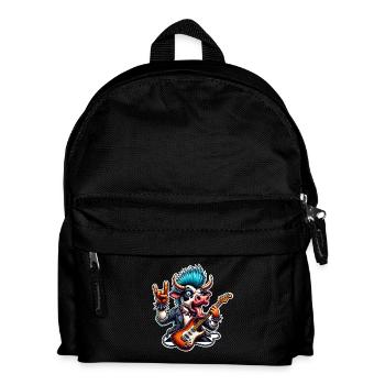 Kuh Rock and Roll Guitarist - Kids' Backpack - black - Front