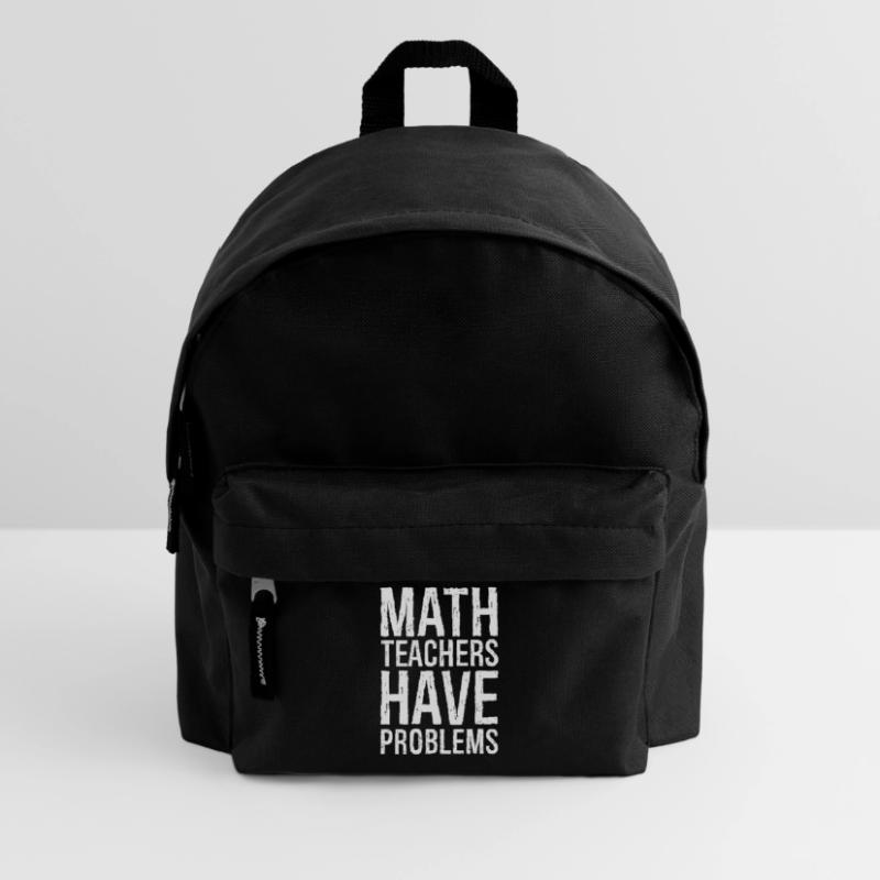 math teachers have problems Kids' Backpack
