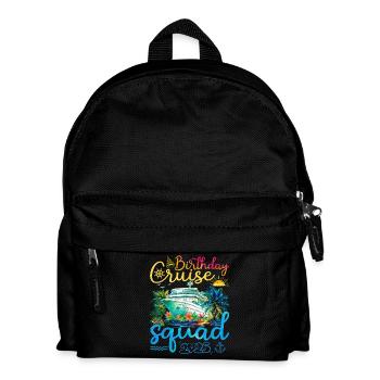 Anniversaire Croisière Squad 2025 - Sac à dos Enfant - noir - Devant