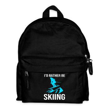 Ski Ski Holiday - Kids' Backpack - black - Front
