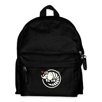 Amour du tatou - Sac à dos Enfant - noir - Devant