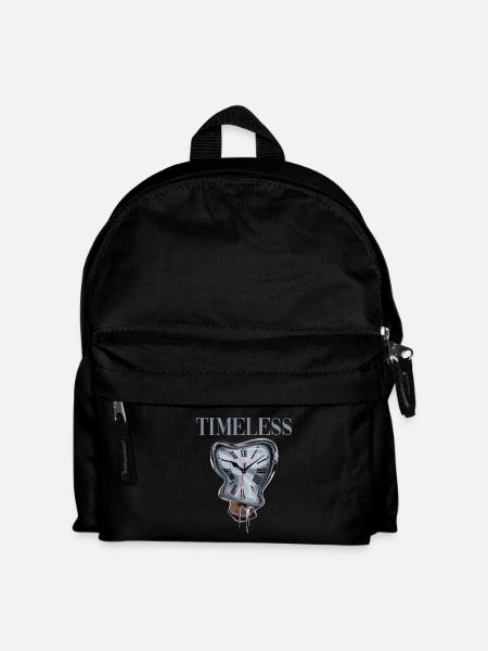 Timeless für Zeitlose Menschen - Kinder Rucksack - Schwarz