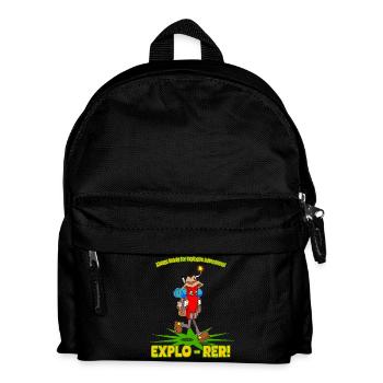 Explo-rer Funny Adventures Hiker and Excursion - Kids' Backpack - black - Front