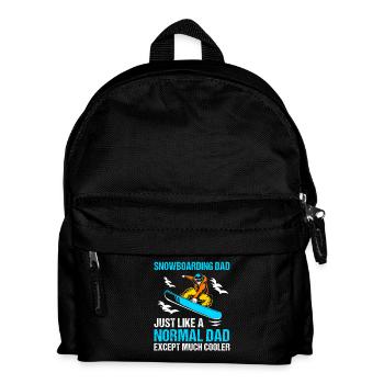 Snowboard Snowboard Vacances snowboard Snowboarders - Sac à dos Enfant - noir - Devant