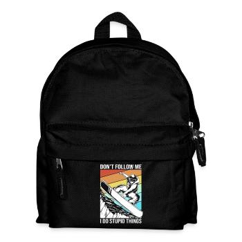 Snowboard Snowboard Vacances snowboard Snowboarders - Sac à dos Enfant - noir - Devant