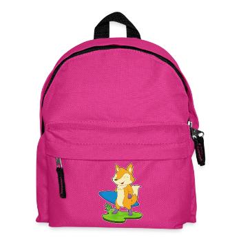 Été de surf Fox Surf - Sac à dos Enfant - fuchsia - Devant