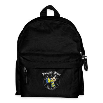 Braunschweig Ehre Stolz Tradition No II - Kinder Rucksack - Schwarz - Vorne