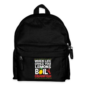 Crab - Kids' Backpack - black - Front