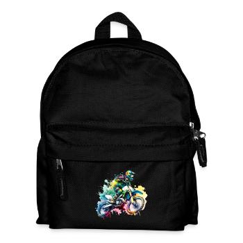 Motocross - Sac à dos Enfant - noir - Devant